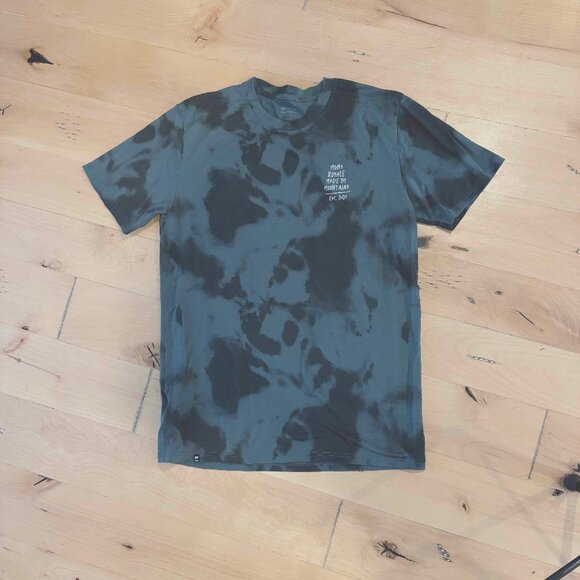 Icon Tie Dyed Merino Tee Shirt - Picture 3 of 7